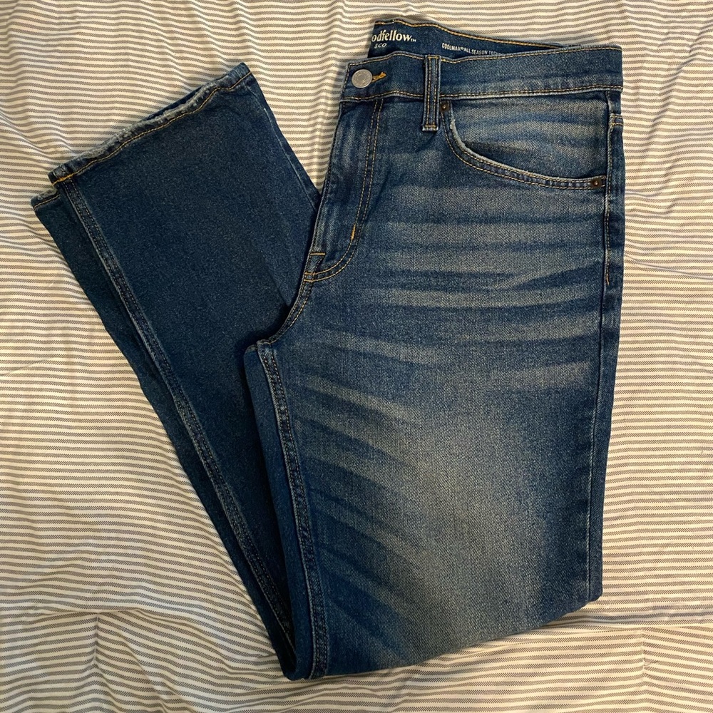 Good fellow slim straight jeans
